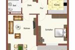 Etagenwohnung Dortmund Brackel - 2 Zimmer, 46 m&sup2;, 487&euro; | Angebot:25166684