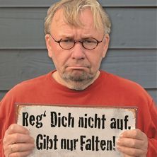 Bernd Stelter - Reg dich nicht auf. Gibt nur Falten! 22.02.2026 Kreuzeskirche