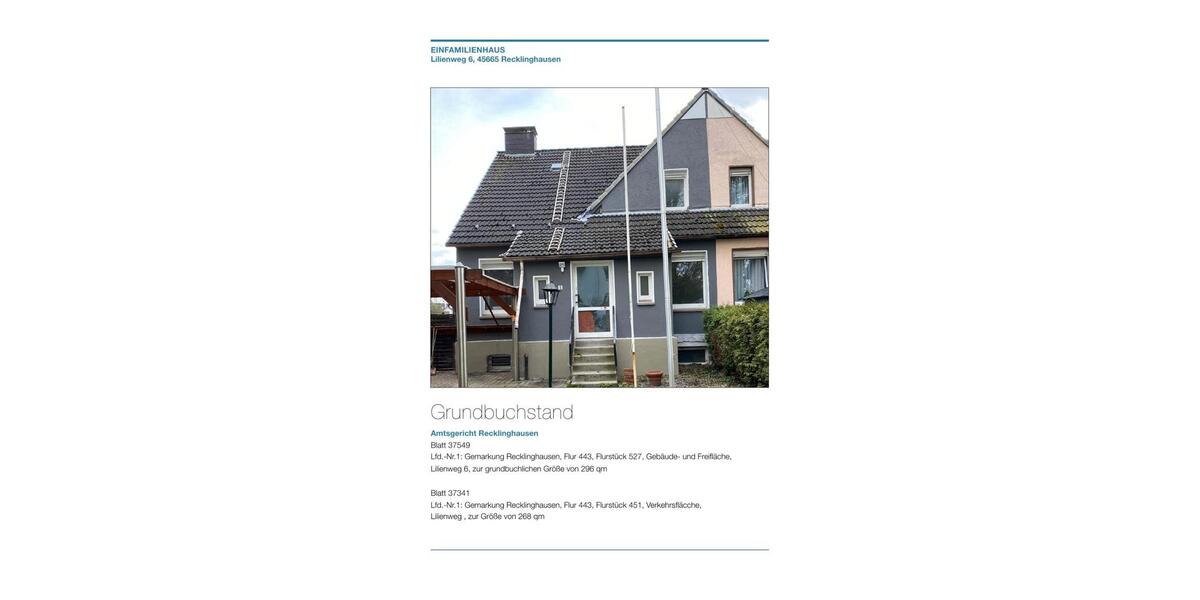 Einfamilienhaus Recklinghausen Berghausen - 4 Zimmer, 100 m&sup2;, 235.000&euro; | Angebot:27428758