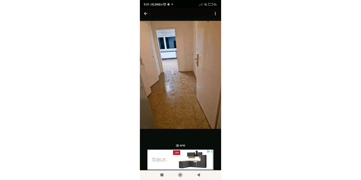 Etagenwohnung Bochum Günnigfeld - 1 Zimmer, 36 m&sup2;, 350&euro; | Angebot:24727018