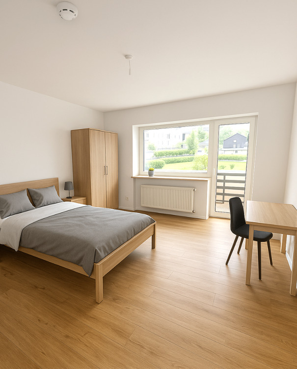 Ruhig wohnen, möbliert leben - helles Zimmer in 2er WG in Vorhalle, Hagen WG (12)