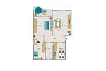 Etagenwohnung Selm - 3.5 Zimmer, 66 m&sup2;, 484&euro; | Angebot:26139266