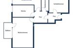 Gut geschnittene 3-Zimmer-Wohnung mit Balkon und Keller in Bochum