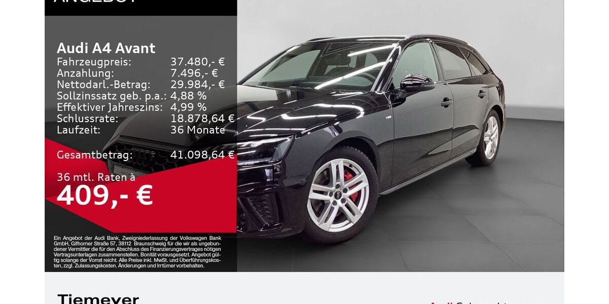 Audi A4 19.132 km 36.980 &euro; Dorsten 46284