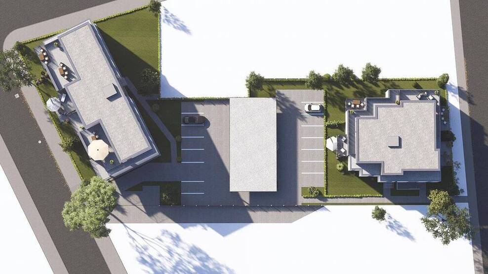Erdgeschoss-Wohnung mit Terrasse und Gartenanteil
