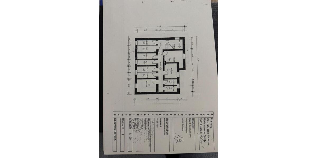 Erdgeschoßwohnung Herne Sodingen - 2 Zimmer, 58 m&sup2;, 59.000&euro; | Angebot:25439889