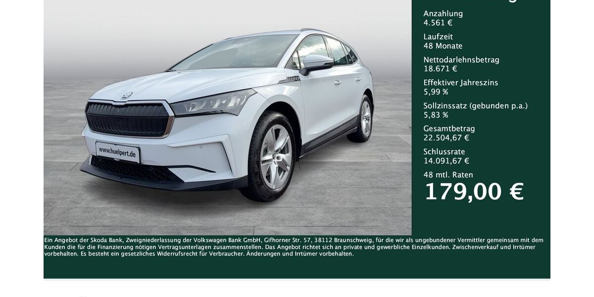Skoda Enyaq 16.475 km 23.232 &euro; Dortmund 44309