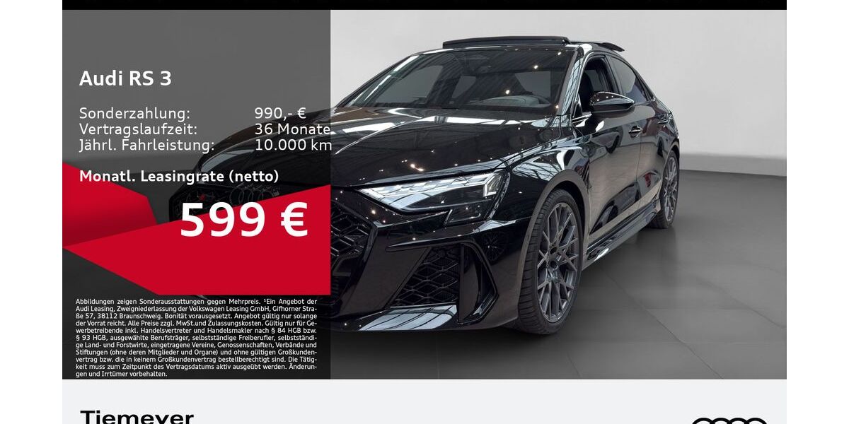 Audi RS3 2.050 km 69.480 &euro; Dorsten 46284