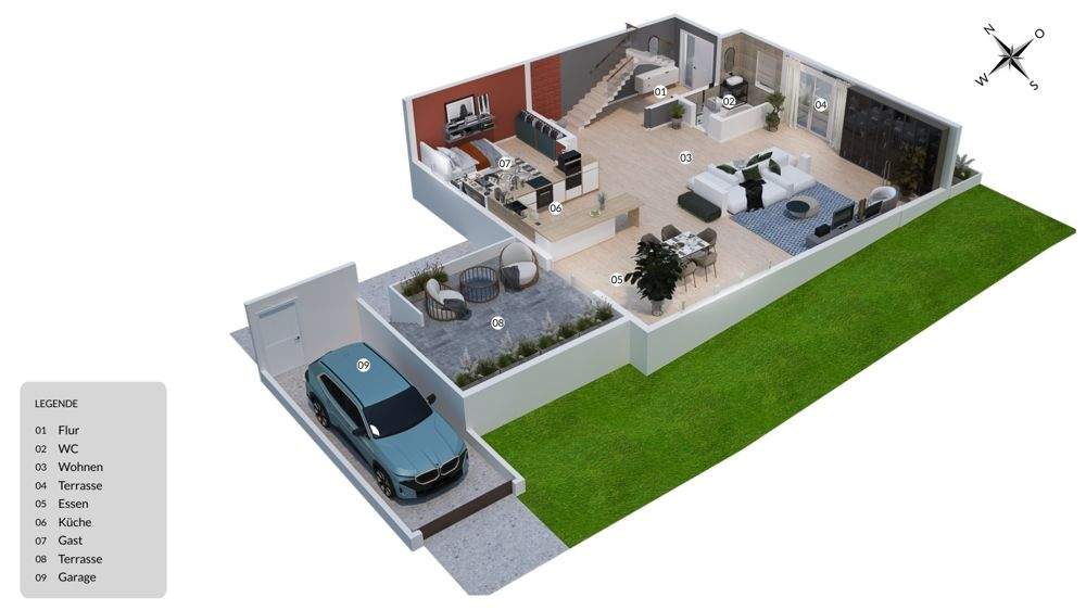 STILVOLL, MODERN UND GROßZÜGIG WOHNEN IN BELIEBTER WOHNLAGE VON DORTMUND-OESPEL 5 zimmer