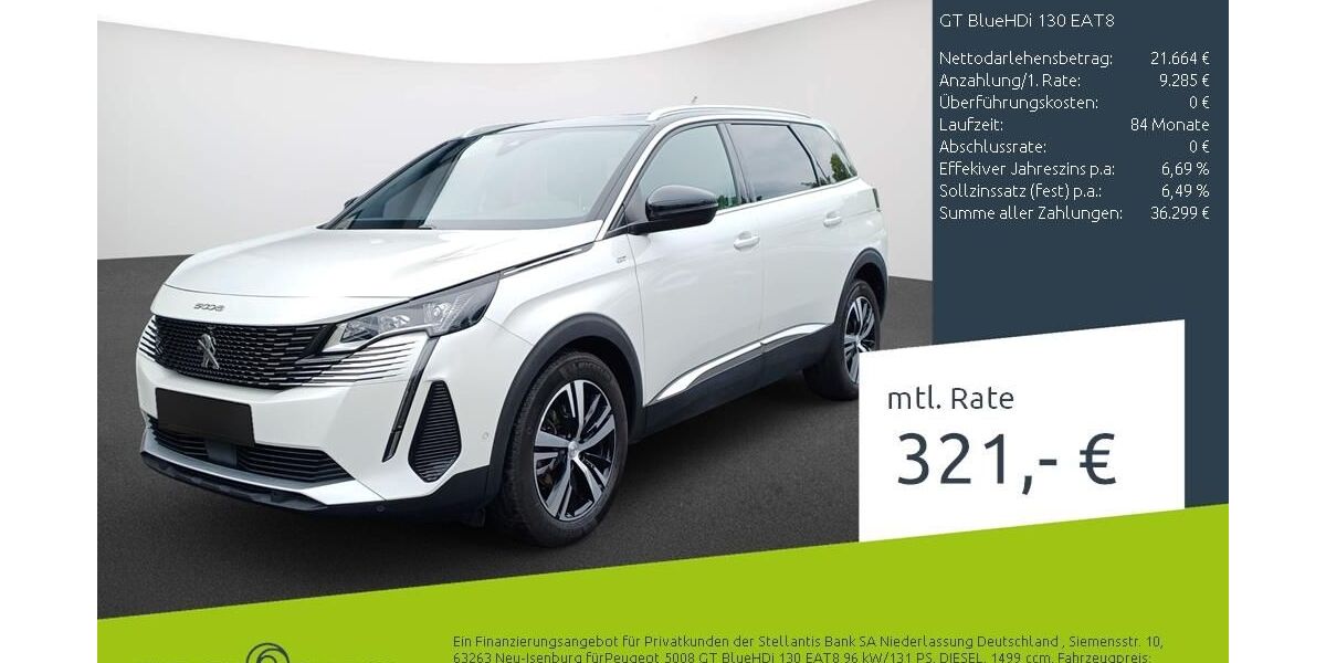 Peugeot 5008 56.015 km 29.740 &euro; Dülmen 48249
