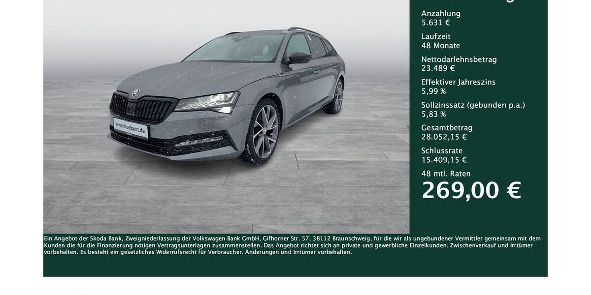 Skoda Superb 72.443 km 28.660 &euro; Dortmund 44309