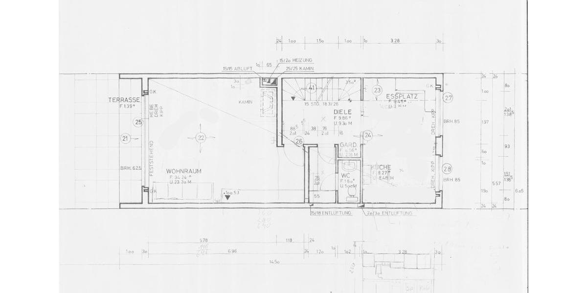 Reihenhaus Essen Stadtbezirk VIII - 6 Zimmer, 160 m&sup2;, 480.000&euro; | Angebot:26423533