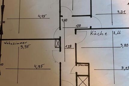 Helle, ruhige 3 Zimmerwohnung in der 3. Etage. Nähe Landgericht zimmer