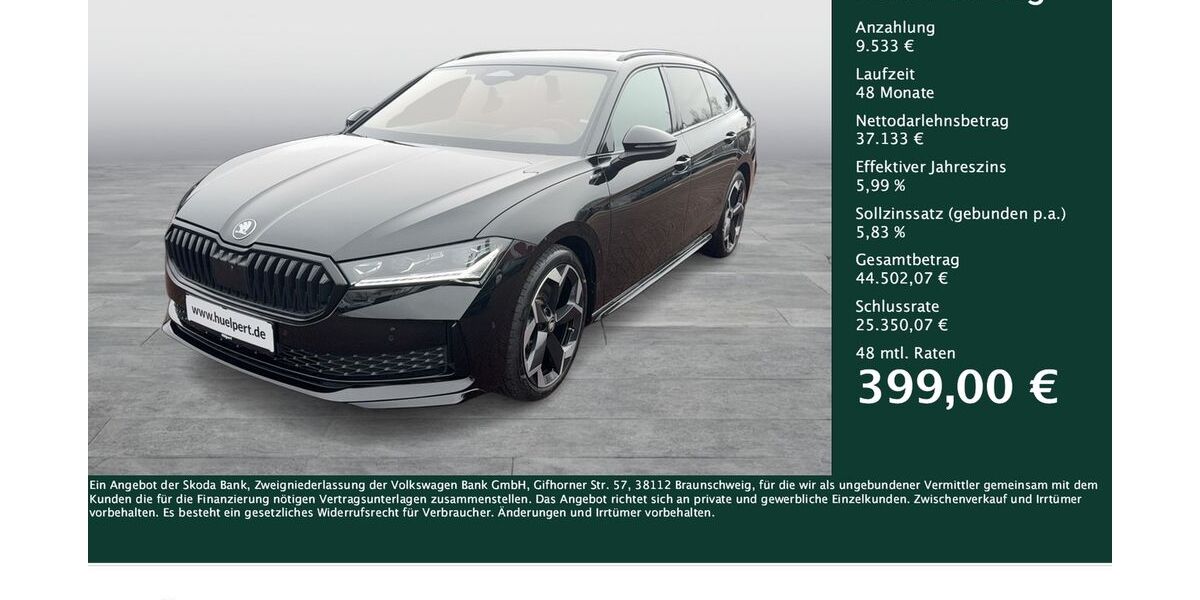 Skoda Superb 15.224 km 46.386 &euro; Dortmund 44309