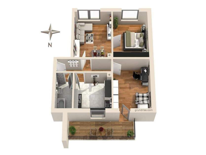 Traumhafte Altbauperle mit Balkonoase in Bochums bester Lage 3 zimmer