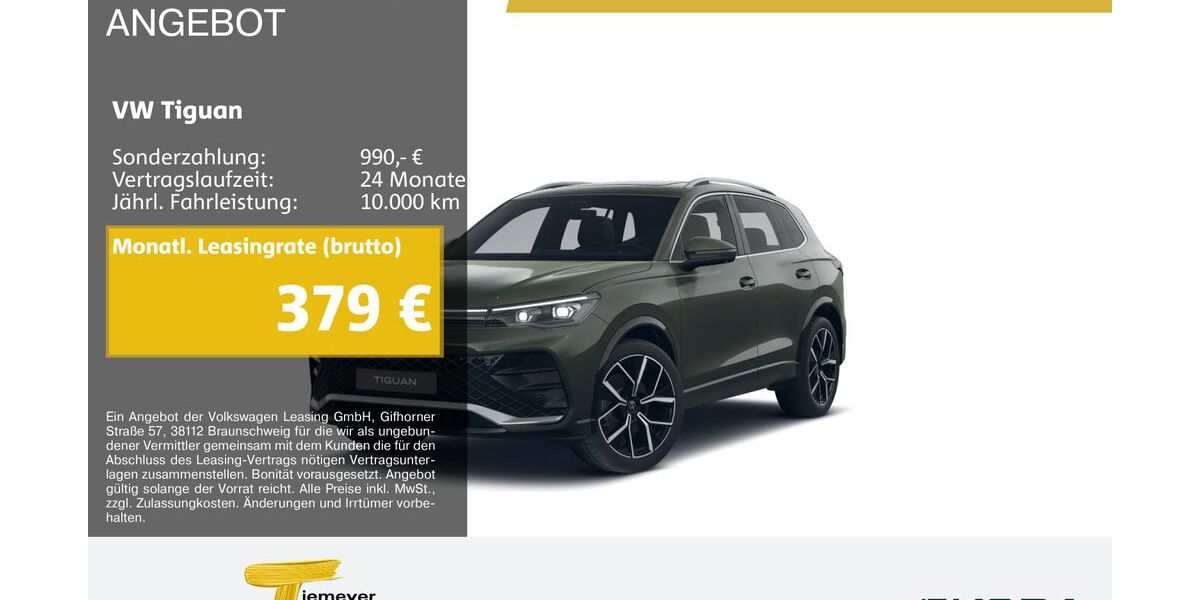 VW Tiguan 16.410 km 47.490 &euro; Bochum 44809