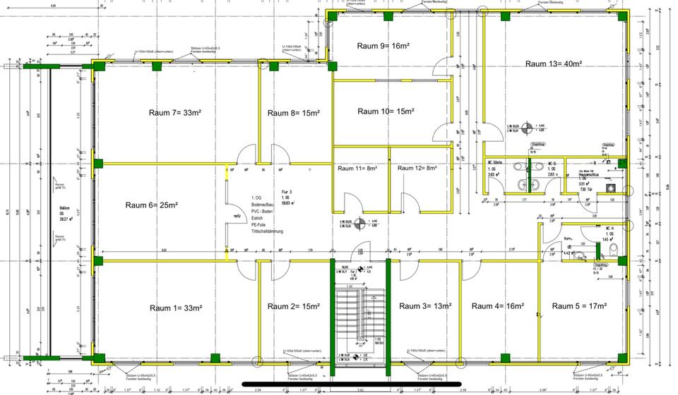 Büroflächen zur Vermietung im Gemeinschaftsbüro – in 44536 Lünen zimmer