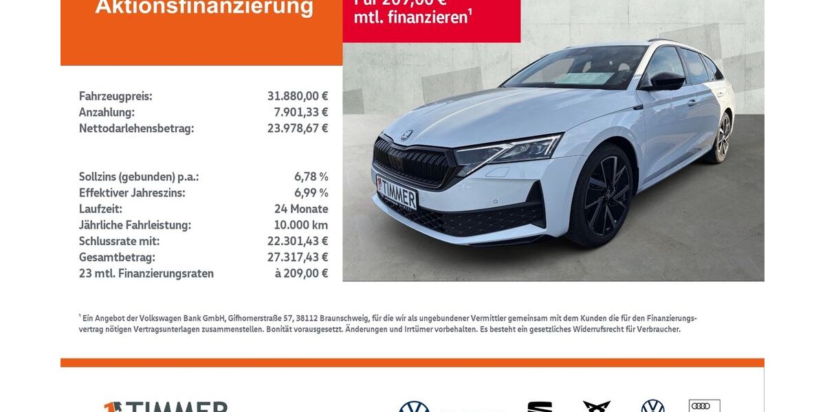 Skoda Octavia 21.135 km 31.480 &euro; Dülmen 48249