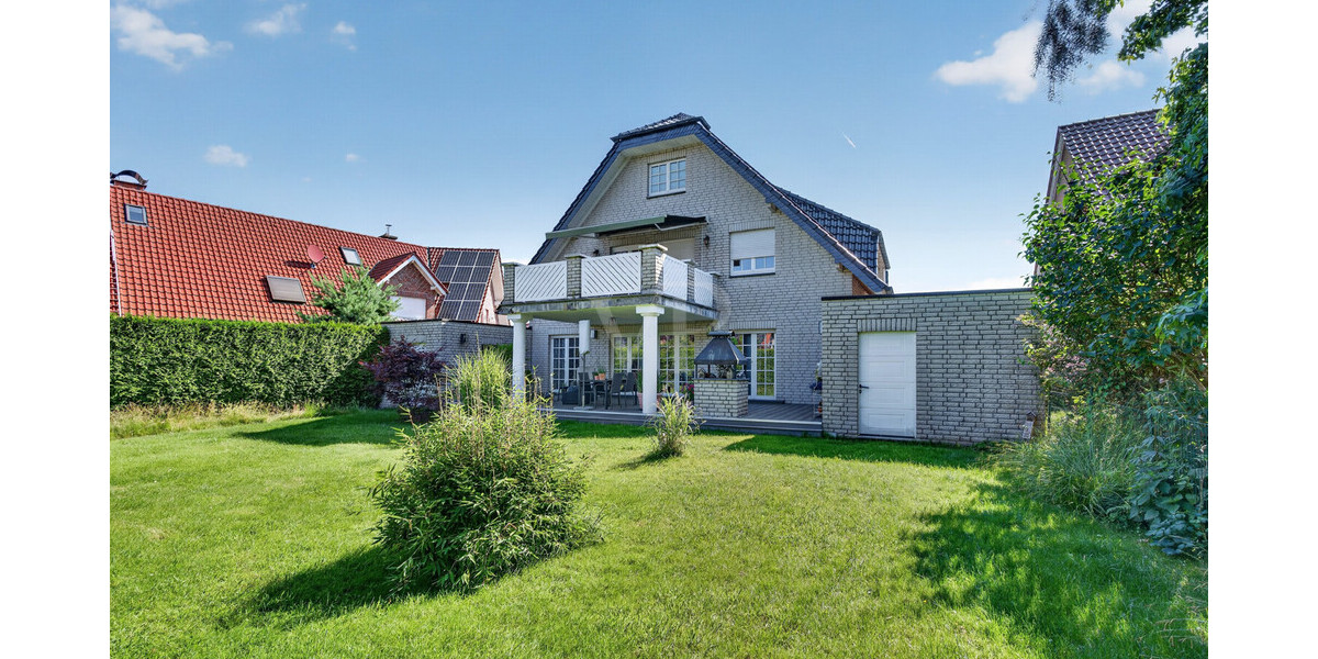 Wohnen wie im eigenen Haus – Große Erdgeschosswohnung mit Traumgarten und Garage im Zweiparteienhaus - Erdgeschoßwohnung Olfen Olfen | Angebot:26948024