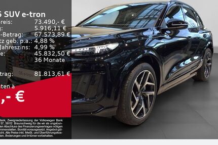 Audi Q6 e-tron 1.984 km 73.490 &euro; Gelsenkirchen 45894