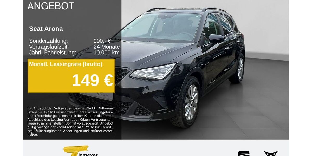 Seat Arona 23.741 km 21.480 &euro; Recklinghausen 45663