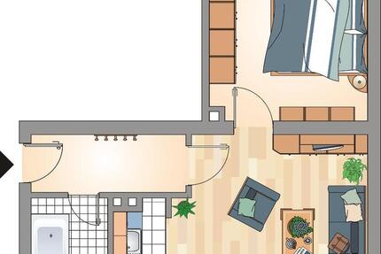 Gemütliche Etagenwohnung mit abwechslungsreicher Atmosphäre in Recklinghausen zimmer