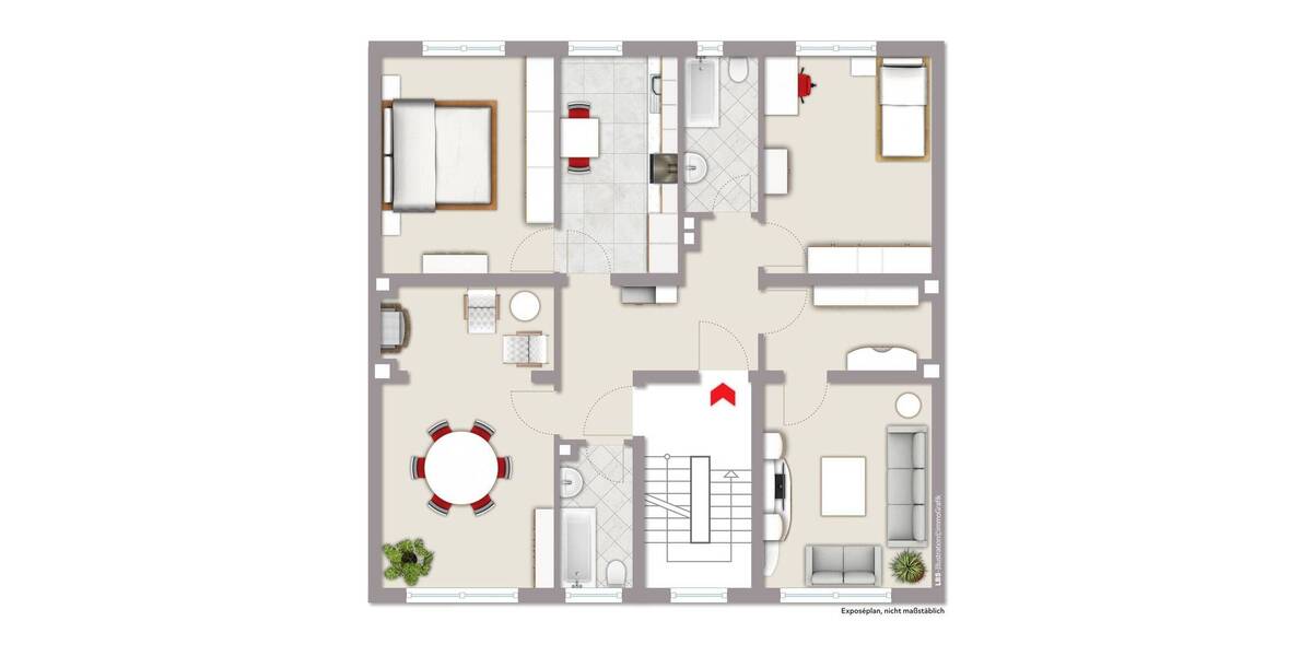 Mehrfamilienhaus, Wohnhaus Recklinghausen Stadtmitte - 1 Zimmer, 550.000&euro; | Angebot:26276404