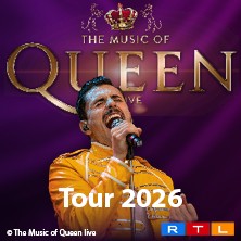 The Music Of Queen - Live - Tour 2026 10.04.2026 Congress Park Hanau