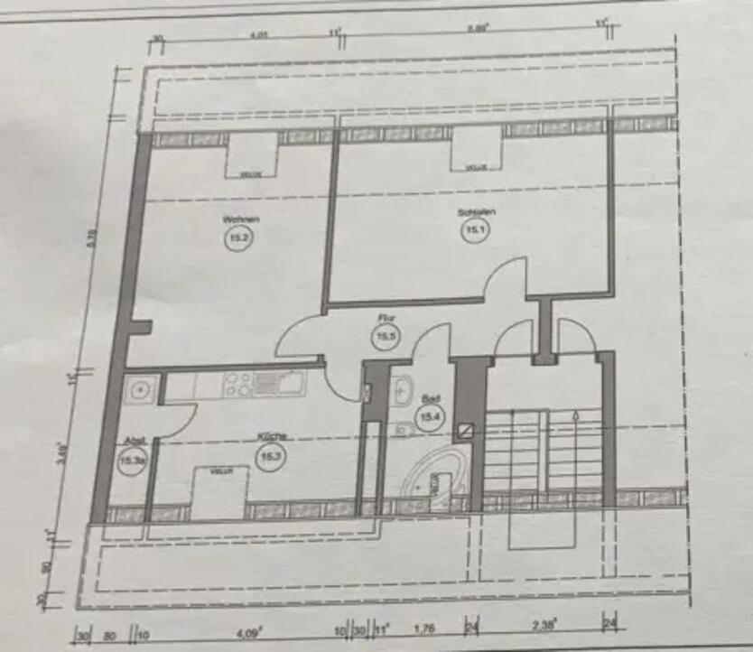 2,5-Zimmer-Dachgeschosswohnung zzgl. Kfz-Stellplatz ab 01.01.2026 zimmer