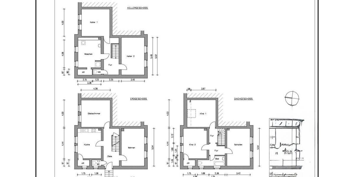 Doppelhaushälfte Recklinghausen Berghausen - 6.5 Zimmer, 132 m&sup2;, 1.550&euro; | Angebot:25146137