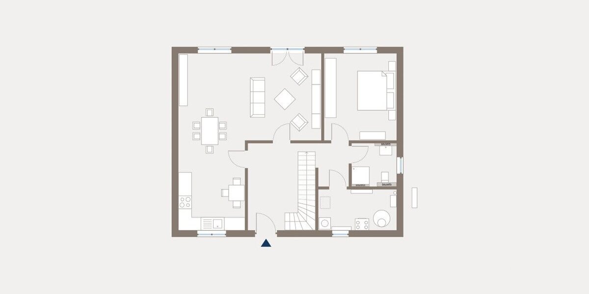 Modernes Einfamilienhaus in Oberhausen - Individuell planbar mit allkauf - Einfamilienhaus Oberhausen Alsfeld | Angebot:27698493