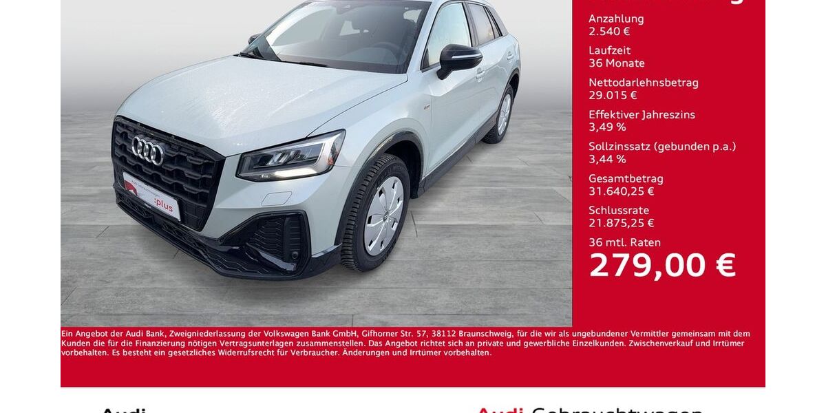 Audi Q2 11.635 km 31.555 &euro; Dortmund 44143