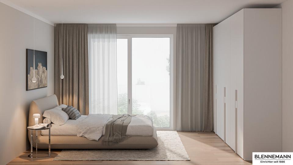 Moderne 2,5-Zimmer-Neubauwohnung im 1. Obergeschoss – Erstbezug, in Hattingen Holhausen zimmer